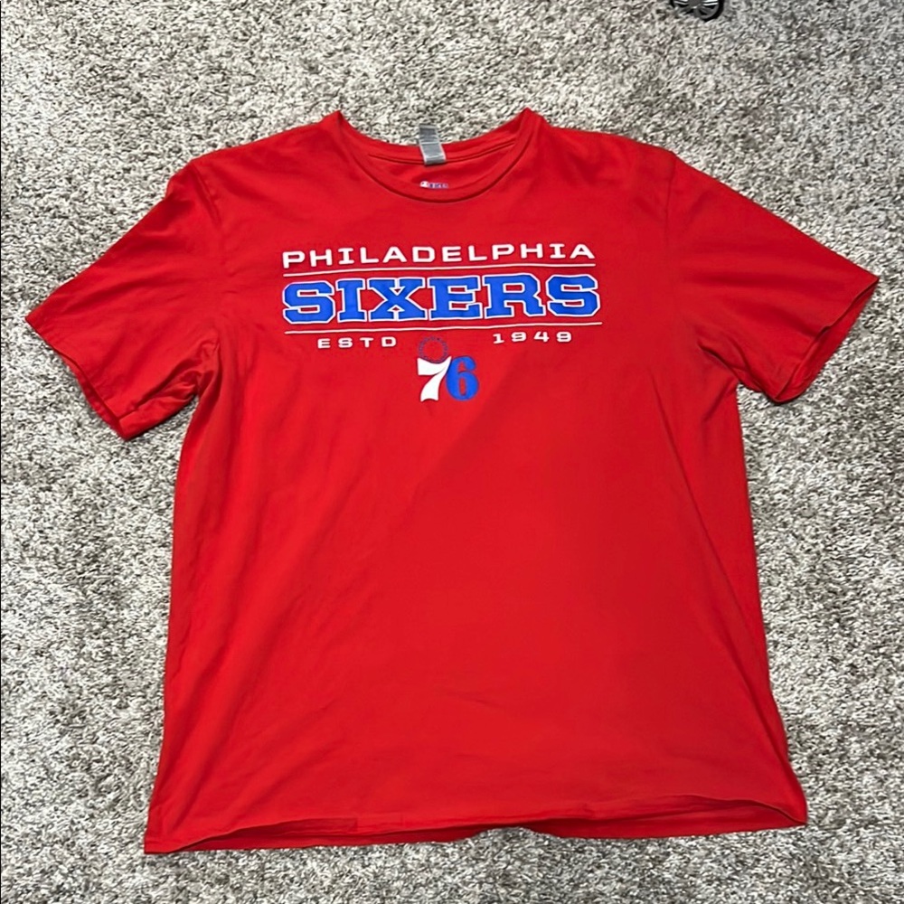 Philadelphia 76ers Red Men's Shirt